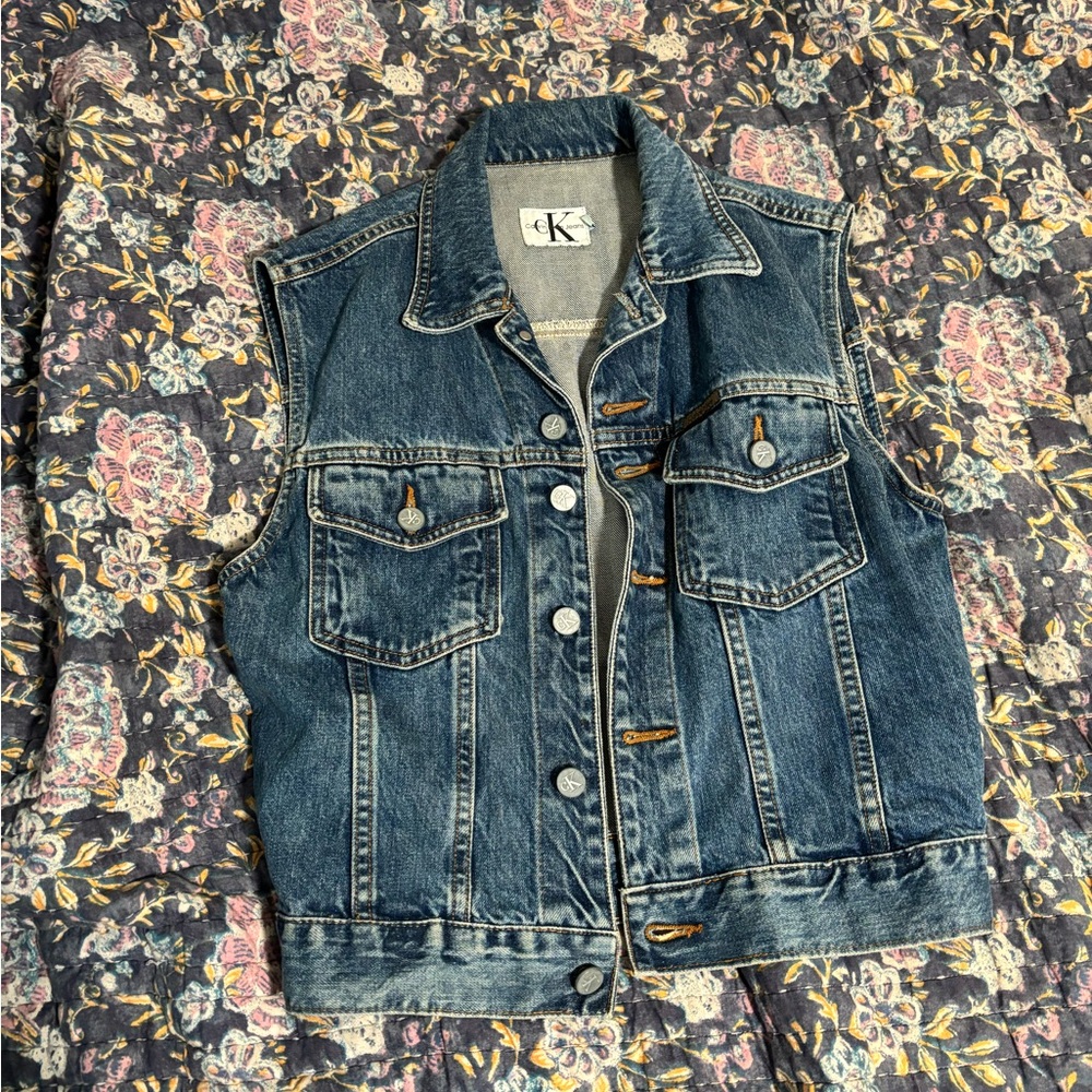 Calvin Klein Blue Denim Jacket